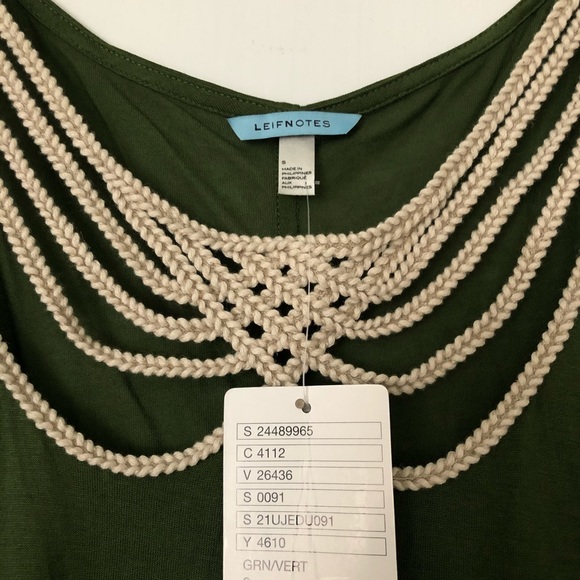 NWT Anthropologie sleeveless swing top size S - Picture 2 of 3